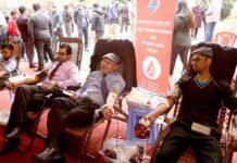 ग्लोबल आइएमईको १३औं वार्षिकोत्सवको अवसरमा रक्तदान