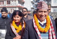 राष्ट्रियसभाको चुनावका लागि नारायणकाजी र भगवतीको उम्मेदवारी दर्ता