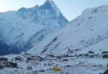 अन्नपूर्ण आधार शिविरमा चार कोरियाली र दुई नेपाली नागरिक बेपत्ता