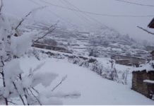 हिमपातका कारण उपल्लो डोल्पामा विकास निर्माणका कार्य प्रभावित