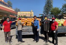 ज्याला मजदुरी गर्ने परिवारलाई एनआईसीद्वारा ५ लाखको खाद्यान्न हस्तान्तरण