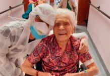 १०४ वर्षीया महिलाले जितिन् कोरोनाविरुद्धको लडाइँ