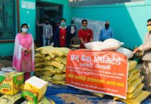 प्रभुद्वारा सुदूरका १० स्थानीय तहमा खाद्यान्न वितरण