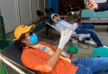 ‘प्रेमगीत ३’ टिमद्वारा रक्तदान