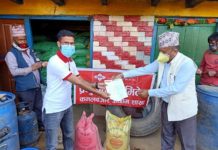 प्रभुद्वारा अछाममा राहत सामाग्री बितरण