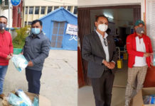 सनराइजले धौलागिरी र पर्वत अस्पतालमा पीपीई हस्तान्तरण