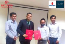 सुजुकी सिजी मोटोकर्प र एनआइसी एशियाबीच फाइनान्स पार्टनर