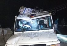 शब बाेकेकाे एम्बुलेन्स दुर्घटना