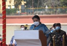 राष्ट्रपति भण्डारीद्वारा रानीपोखरी तथा दरवार हाईस्कुलको उद्घाटन
