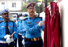 ट्राफिक महाशाखाद्वारा मेस भवनको उद्घाटन