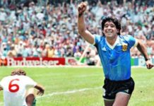 विश्वविख्यात फुटबलर म्ययाराडोनाको निधन