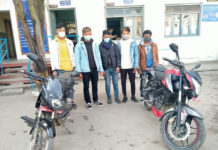 उपत्यकाका विभिन्न स्थानबाट मोटरसाइकल चोरीमा संलग्न ५ जना पक्राउ”