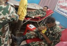 प्रहरीकै रगतले जोगिन्छ स्थानीयवासीको ज्यान