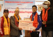 दोश्रो आईओएफटीसी पुम्सु च्याम्पियनसिप जितबहादुर पुरस्कृत