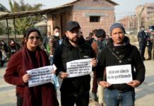काठमाडौंकाे शोभा भगवतीमा बृहद नागरिक आन्दोलन