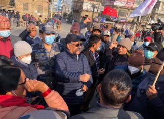 आमहड्तालमा उत्रिएका ११२ जना पक्राउ
