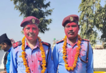 भागरथी हत्या घटनाको अनुसन्धानमा खटिएका दुई प्रहरीको बढुवा