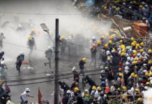 म्यानमारमा सुरक्षा फौजले चलाएको गोली लागेर थप ६ जनाको मृत्यु