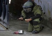 हुम्लामा नेपाली सेनाद्वारा बम निष्क्रिय