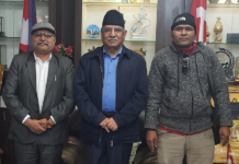 माकेमै फर्किए सांसद ठम्मर विष्ट