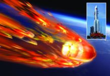 चीनको रकेट हिन्द महासागरमा खस्यो