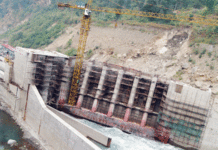 ताप्लेजुङमा निर्माणाधीन मध्यतमोरको काम जारी