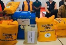 आनी छोइङ्ग डोल्मा फाउण्डेशनद्वारा स्वास्थ्य सामग्री सहयोग