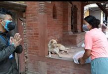 विवेकशील साझाकाे राहत वितरण