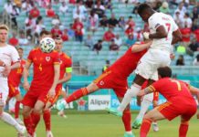 युरोकपमा वेल्स र स्विजरल्यान्ड बराबरी