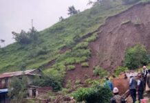 बाग्लुङमा बाढी-पहिरोले ४१ परिवार विस्थापित