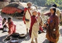 सुर्खेतकाे राउटे बस्तीमा प्रवेश निषेध रोक