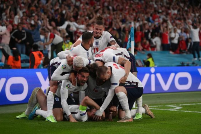 england goal
