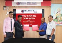 ग्लोबल बैंक र क्लासिक भिल्लाबीच समझदारी पत्रमा हस्ताक्षर