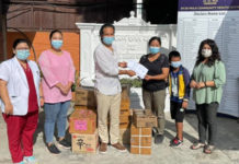 बाढी प्रभावित विभिन्न पालिकालाई स्वास्थ्य सामग्री वितरण