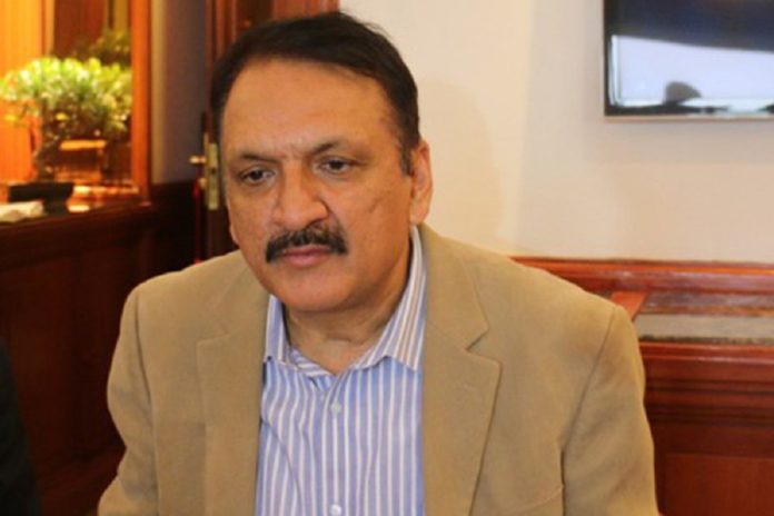 Minister for Foreign Affairs Prakash Sharan Mahat at New Delhi p