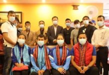 पारालम्पिक २०२० मा सहभागी हुन जाने नेपाली पारा तेक्वान्दो टोलीलाई बिदाई