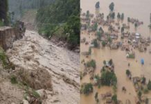 बाढीपहिरो र डुबानमा परी हालसम्म १ सय १६ जनाको मृत्यु