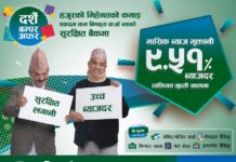 सानिमा बैंकको दशैं मुद्दती योजना ९.५१% सम्म ब्याजदर