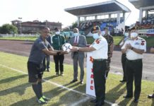 प्रधान सेनापतिद्वारा U-13 Youth Football Academy को समुद्घाटन