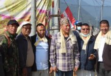 इन्चुगाँउ यँचाेमा निर्मित बाटाेलाई संजय सिं मार्ग नामाकरण