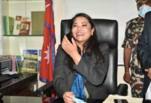 सांसद रामकुमारी झाँक्री शहरी विकास मन्त्रीका रुपमा पदभार ग्रहण