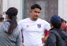 नेपाली राष्ट्रिय महिला फुटबल टोलीको मुख्य प्रशिक्षकमा घिमिरे चेतन