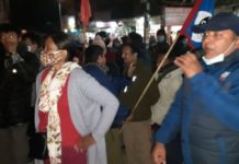 राष्ट्रघाती एमसीसी खारेजी विराेधमा उत्रिएका माथि गरिएकाे प्रहरी दमन र गिरफ्तारीको घोर निन्दा