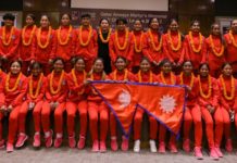 यु १९ साफ च्याम्पियनसिप महिला फुटबलमा नेपाल र बङ्गलादेश बराबरी