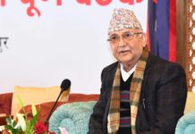 पूर्वप्रधानमन्त्री ओली कोभिड हुँदाहुँदै सार्वजनिक कार्यक्रममा सहभागी