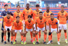 सहिद स्मारक ‘ए’ डिभिजन लिगमा एपिएफले मनाङ मर्स्याङ्दी क्लबलाई हरायाे