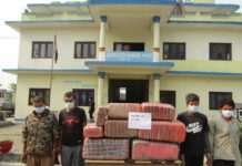 मकवानपुरमा २ क्विन्टल गाँजासहित पाँच पक्राउ
