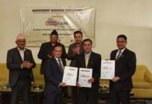 कुप कार्ड जारी गर्न ग्लोबल बैंक आइएमई, राष्ट्रिय सहकारी बैंक र स्मार्ट च्वाइस टेक्नोलोजिजबीच सम्झौता