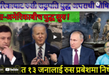 Putin युद्धअपराधी घोषित, Putinबाट Biden निषेध ! Russia VS America,युद्ध सुरु !-Nimkant Pandey/EP.289