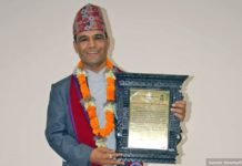 नातिकाजी राष्ट्रिय संगीत पुरस्कार संगीतकार सन्तोष श्रेष्ठले पाए